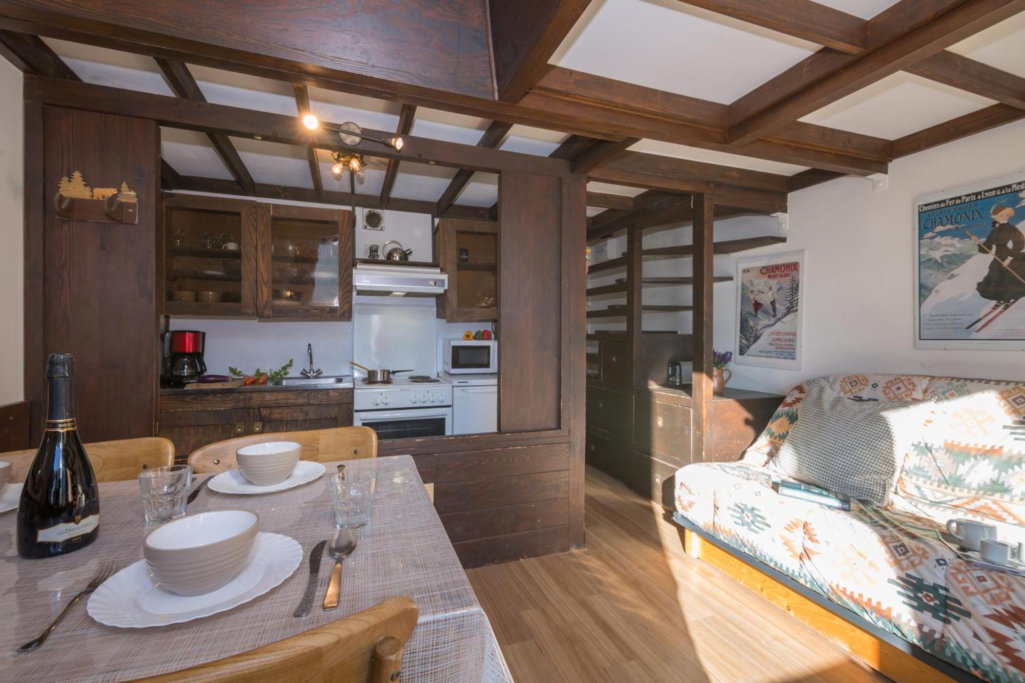 Residence Grand Roc - Campanules 415 - Happy Rentals Chamonix Exteriör bild